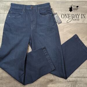 Kenneth Cole High Rise Barrell Leg Ankle Length Jeans Size 4